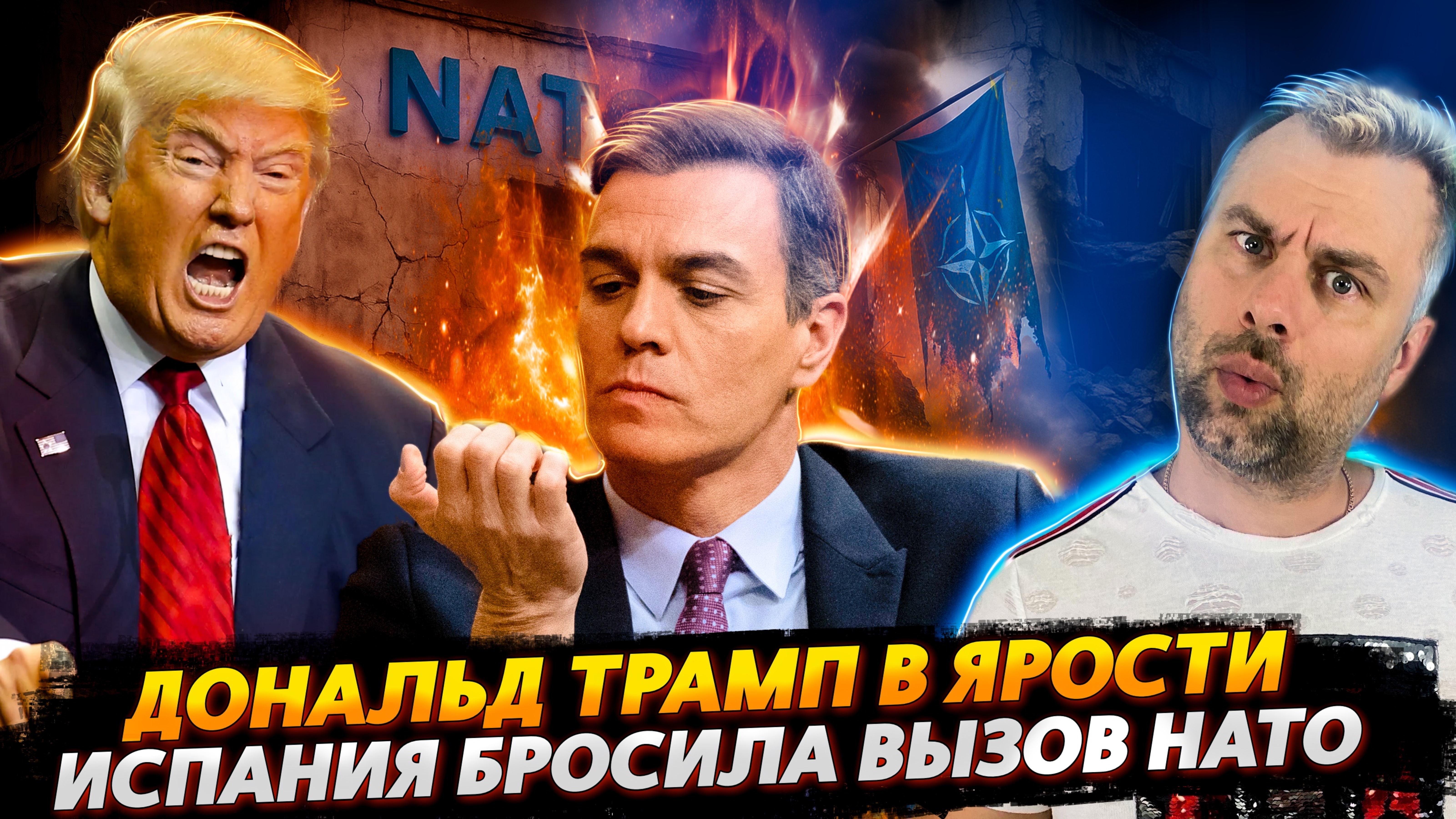 ИСПАНИЯ БРОСАЕТ ВЫЗОВ НАТО | ЯРОСТЬ ТРАМПА