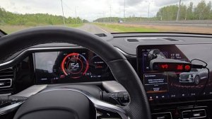 Замер разгона Gac gs8 2gen 2 замер