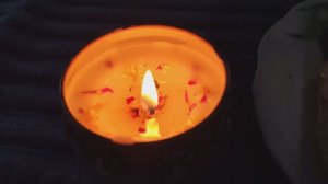 Ароматическая свеча в дождливую погоду, деревенская жизнь