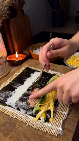 Корейские роллы - кимбап 🥢
