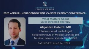 8. ＂What Matters About Liver-Directed Therapy＂ • Dr. Gabutti • @NCFCancer