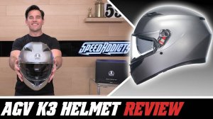 AGV K3 Helmet. Обзор на русском от SpeedAddicts