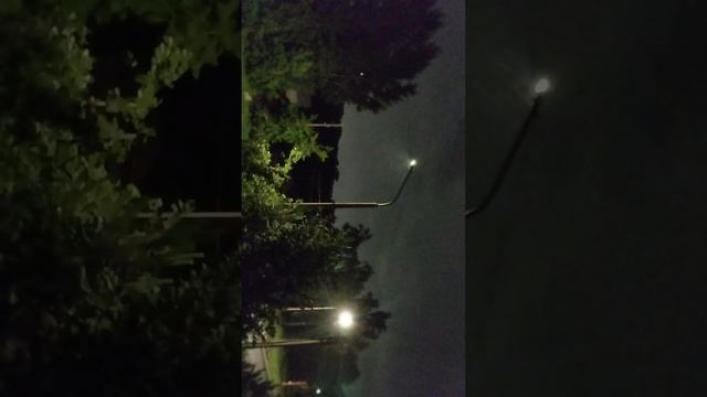 Гроза в Кемерово (ночью)😈