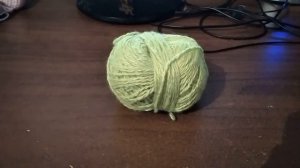 Шикарный коврик из остаточек ниточек