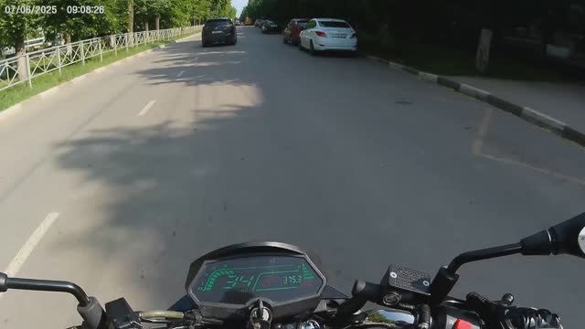 Мотоцикл LIFAN LF175-2E. Дорога к селу Иван-Озеро.