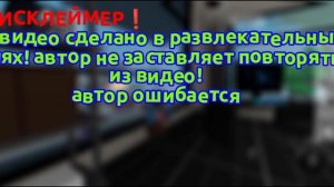 мой новый дисклеймер