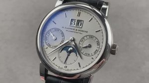 A. Lange & Sohne Saxonia Annual Calendar ref.330.025