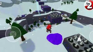 супер медведь Паркур в Снежной Долине