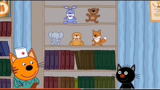 Три Кота Мультфильм про прививку