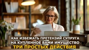 Как нужно оформить полученные в дар деньги, чтобы не делить с супругом купленное на них имущество