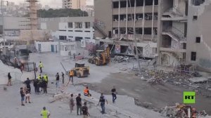 صواريخ إيرانية تسبب أضرارا جسيمة وسط حيفا شمالي إسرائيل