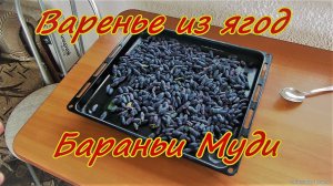 Варенье из ягод со странным названием Барани муди