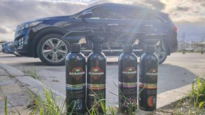 Автохимия #AKSAMID для двигателя, дисков и шин автомобиля