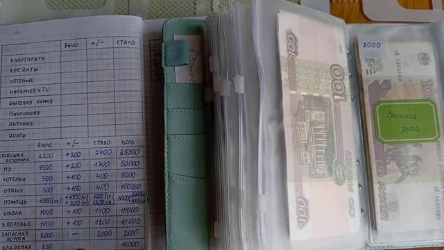 Возвращаю долги в органайзер 🪙 Пополняю копилки 💰 Пополняю органайзер 📑🪙