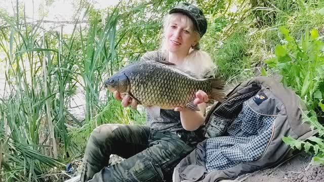 Рыбалка. Самые крупные рыбы в улове: карась- 1,450 кг. и Линь -1, 285 кг.