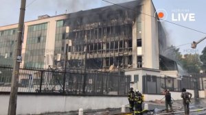 Последствия ударов по Киеву