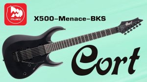Электрогитара  CORT X500-Menace-BKS