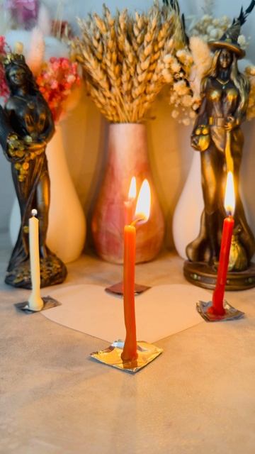 Тайный обряд со свечами: «Сердце Венеры» 🕯️