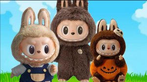 Лабубу танцует у меня дома, мультфильмы для детей