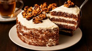 Идеальный десерт💯 Легкий и Вкусный Шоколадный торт🎂 на сковороде без хлопот!