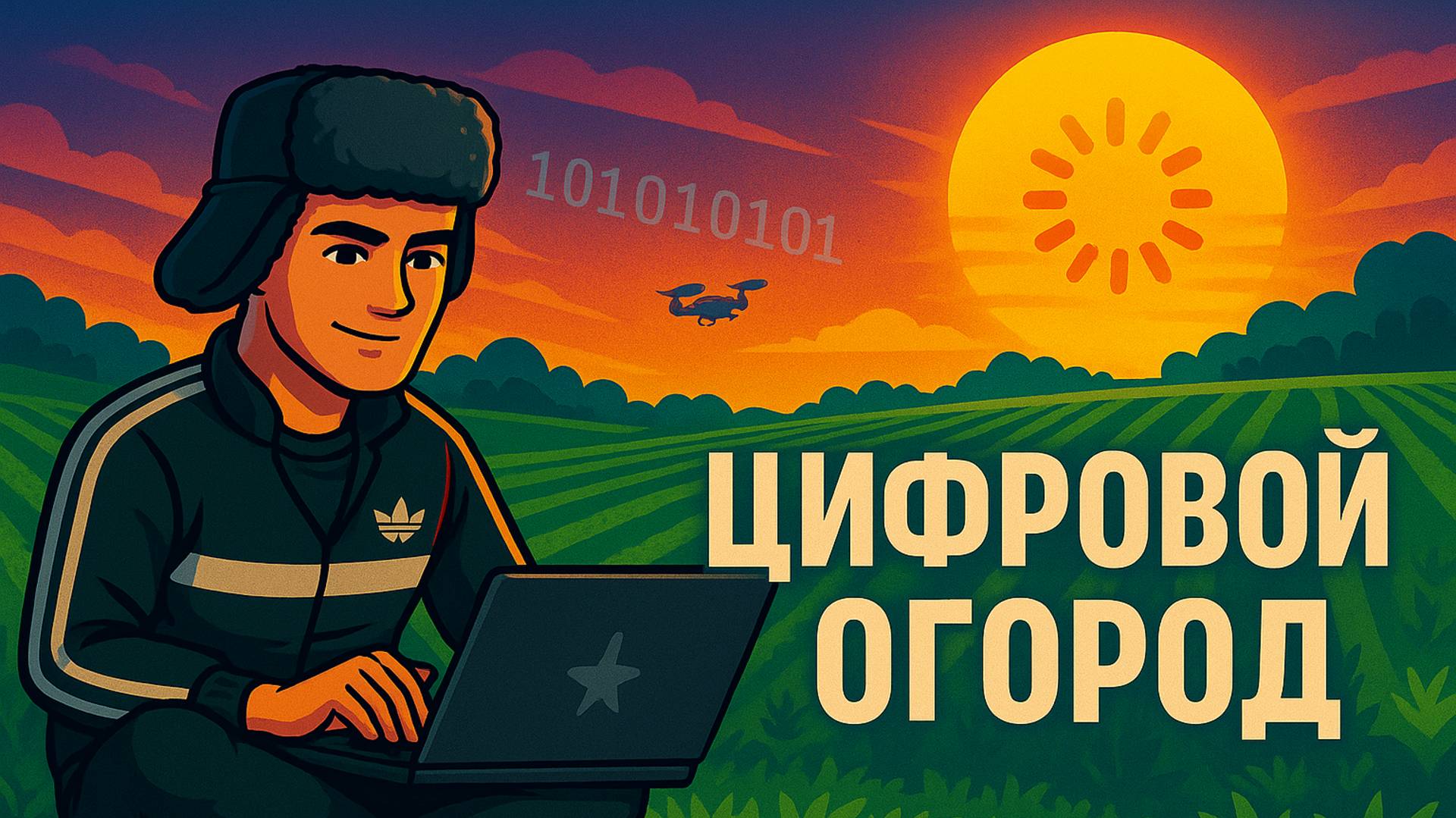 🎙 Цифровой огород — ироничная кибер-фолк песня с уважением к деду и к коду и#приколы #юмор #шортс