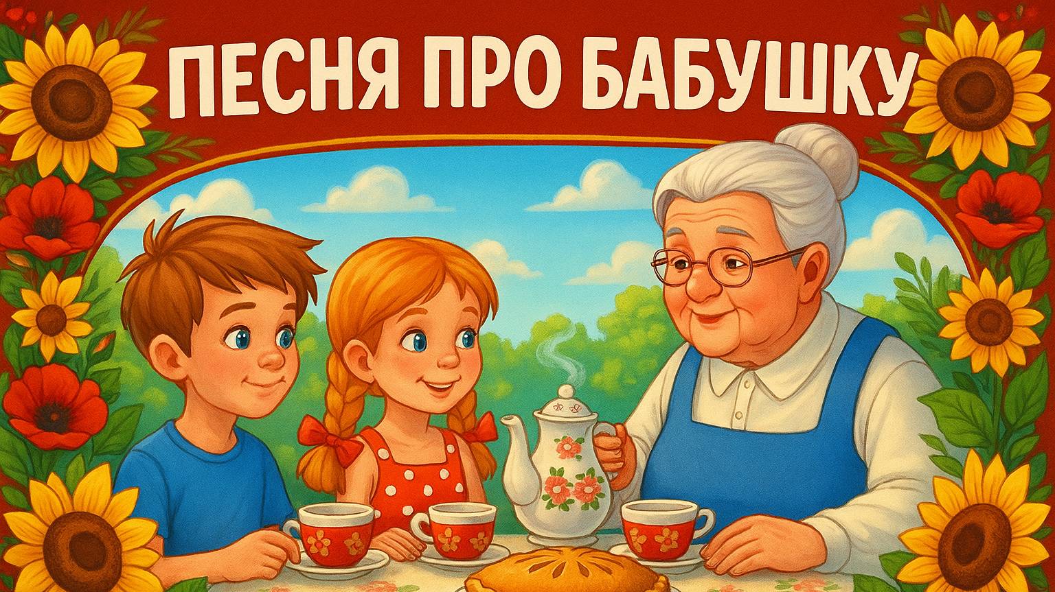 ПЕСНЯ ПРО БАБУШКУ и про деревню. Песенки для детей