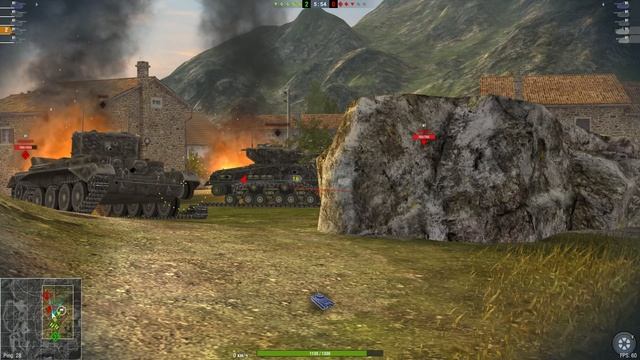 TIGER I НЕМЕЦКИЙ ТЯЖЁЛЫЙ ТАНК 7 УРОВНЯ В ИГРЕ WORLD OF TANKS BLITZ
