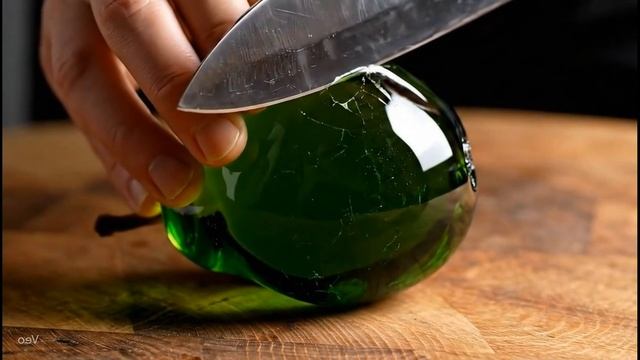 Сладкий звук стеклянных фруктов: Успокаивающий АСМР