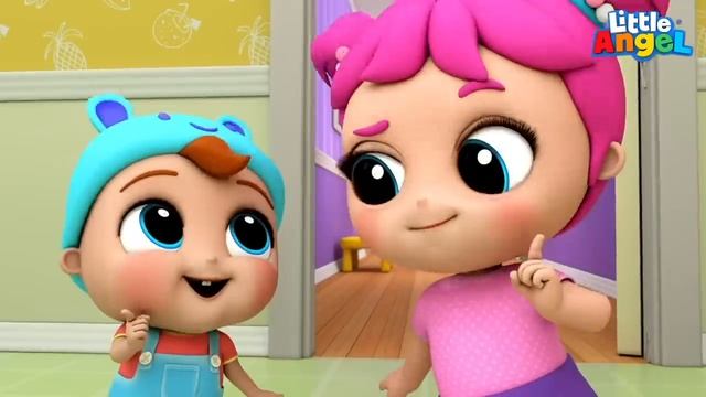 Little Angel - Ручки Ножки - Изучаем Наше Тело!   2 Часа   Развивающие Мультики Для Детей   Little A