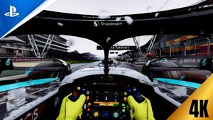 Realistic Gameplay F1 2024 first person (PS5)