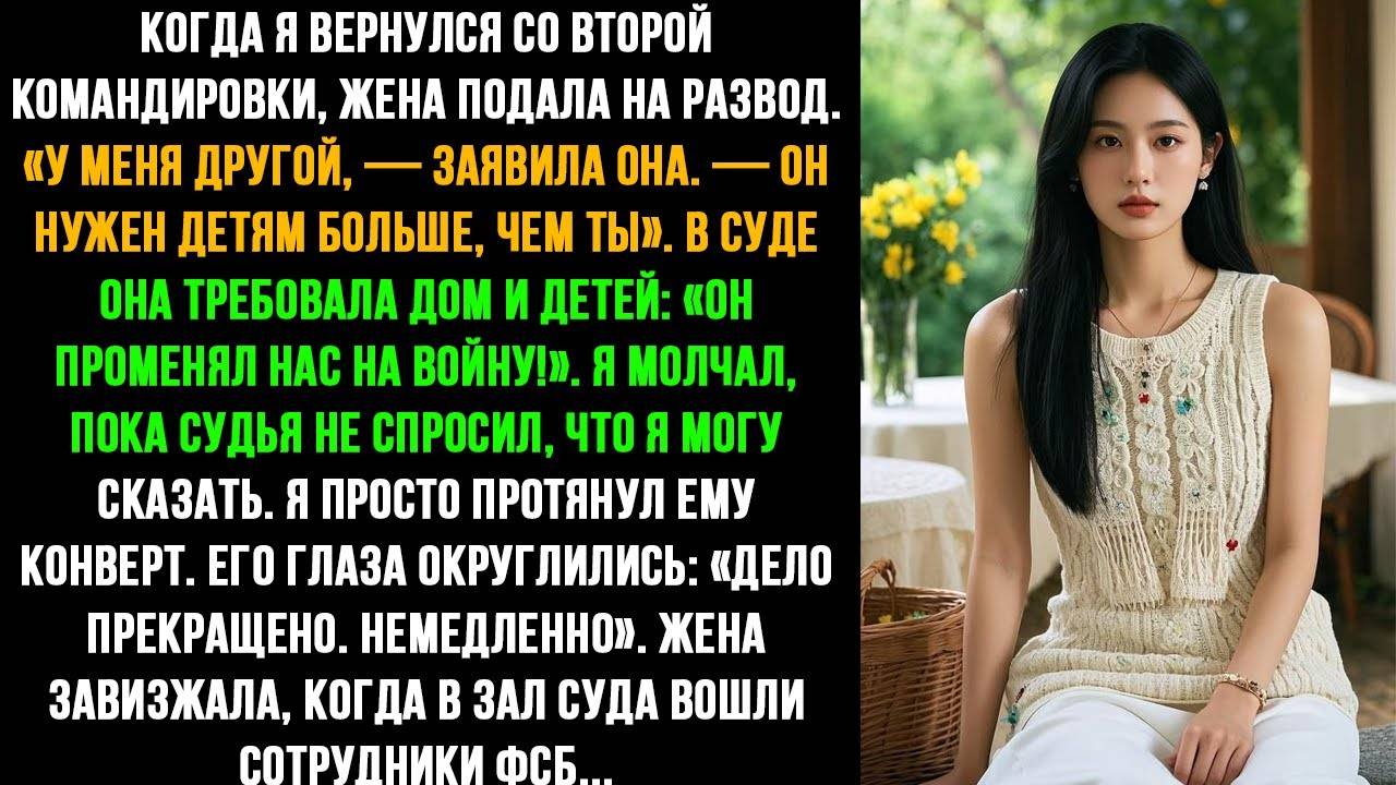 ЖЕНА ТРЕБОВАЛА В СУДЕ ВСЁ — НО Я МОЛЧА ПРОТЯНУЛ СУДЬЕ КОНВЕРТ, И ТУТ В ЗАЛ ВОРВАЛИСЬ СОТРУДНИКИ ФСБ.