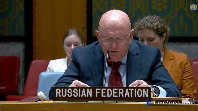 Постпред заявил России в ООН Василий Небензя.