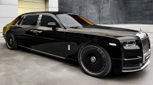 Новый Rolls-Royce Phantom 2025 года с перегородкой — звук, интерьер и экстерьер