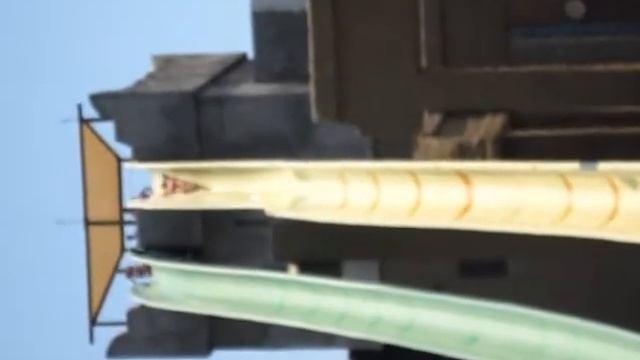 Турция 2013, аквапарк Троя, горка.