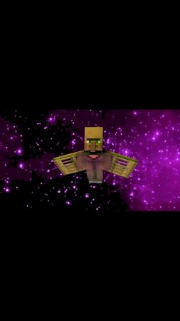Житель Бабочка-Ночь ! Майнкрафт Анимация #shortsminecraft