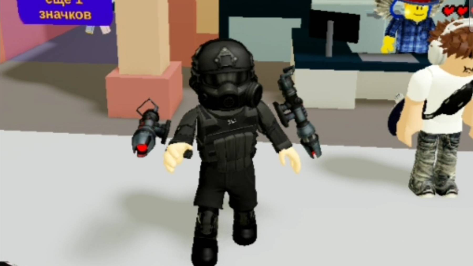 Игра в Roblox
Часть первая в break in