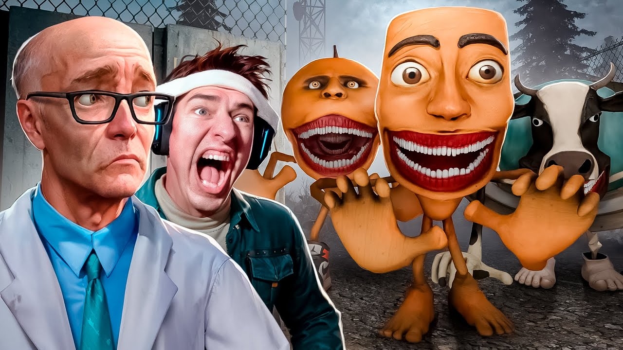 ИТАЛЬЯНСКИЕ МЕМЫ ПОЖИРАТЕЛИ ОХОТЯТСЯ НА НАС в VR! АНАТОХИЧ и ДРЫНДА в Garry’s Mod