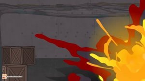 HomeAnimations – Мультики про танки  БИТВА ДВУХ ГИГАНТОВ ： КВ-44-М2 vs ТИРПИЦ - Мультики про танки