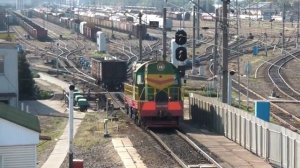 Скидывание вагона с сортировочной горки Батайск ( Ростовская о́бласть((