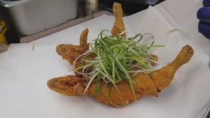 Жареная в котле курица, курица