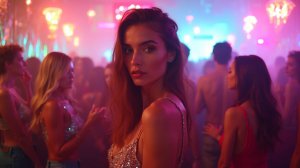 Русские девушки после полуночи 💃 Ночная жизнь Москвы — прогулка 4K