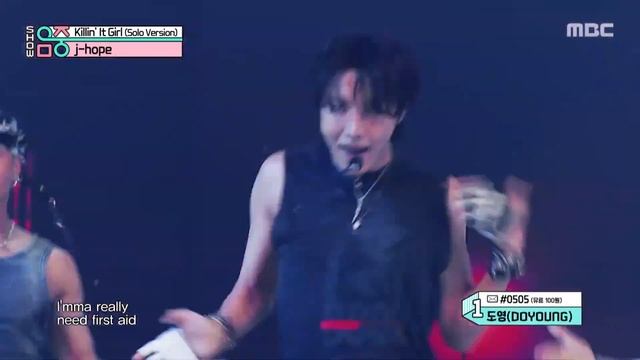 Выступление J-hope c Killin' It Girl  на Show  MusicCore MBC  21 июня 2025 (1080p)