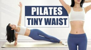 Пилатес для похудения всего тела и сжигания жира | Pilates Body Challenge в домашних условиях