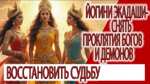 Йогини Экадаши - снять проклятия Богов и Демонов, очистить и восстановить судьбу