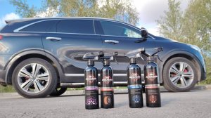 Результат мойки дисков, шин и подкапотного пространства автохимией #AKSAMID