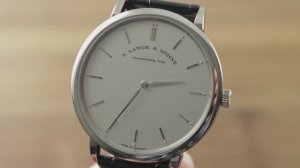 A. Lange & Sohne Saxonia Thin ref.211.026