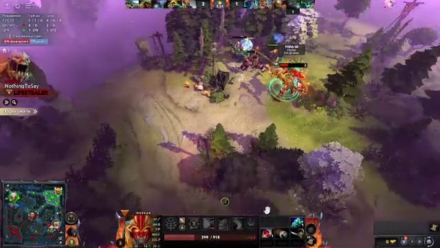 Нарезка смешных моментов со стрима на Течисе Дота 2 ｜ Dota 2｜