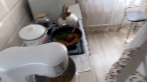 У нас сегодня супчик гороховый//🥰 печем рулет бисквитный//🌸🌹