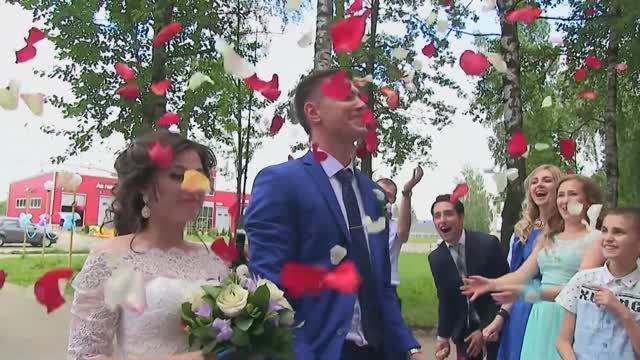 Незабываемая свадьба Олега и Виктории смотреть онлайн