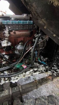 Отмываем двигатель средством азелит